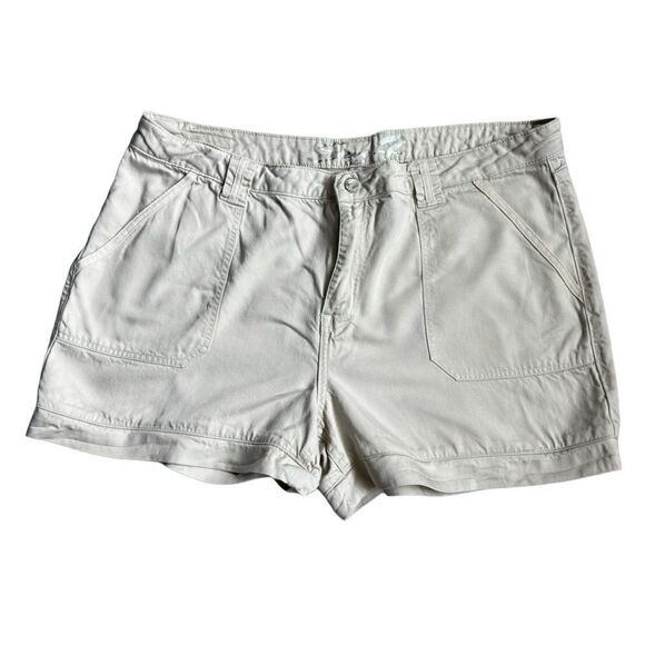 Seven7 Women’s Utility Shorts Tan Boho SZ 16 - Picture 1 of 15